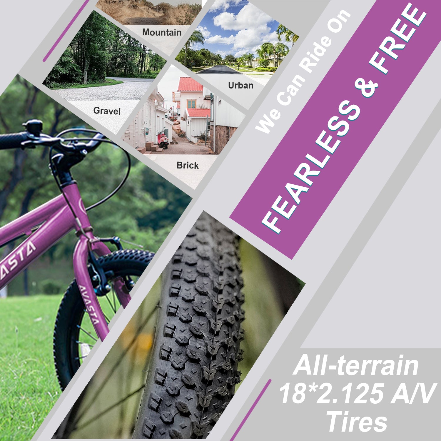 AVASTA 20 inch Kids Bike - Bilbo