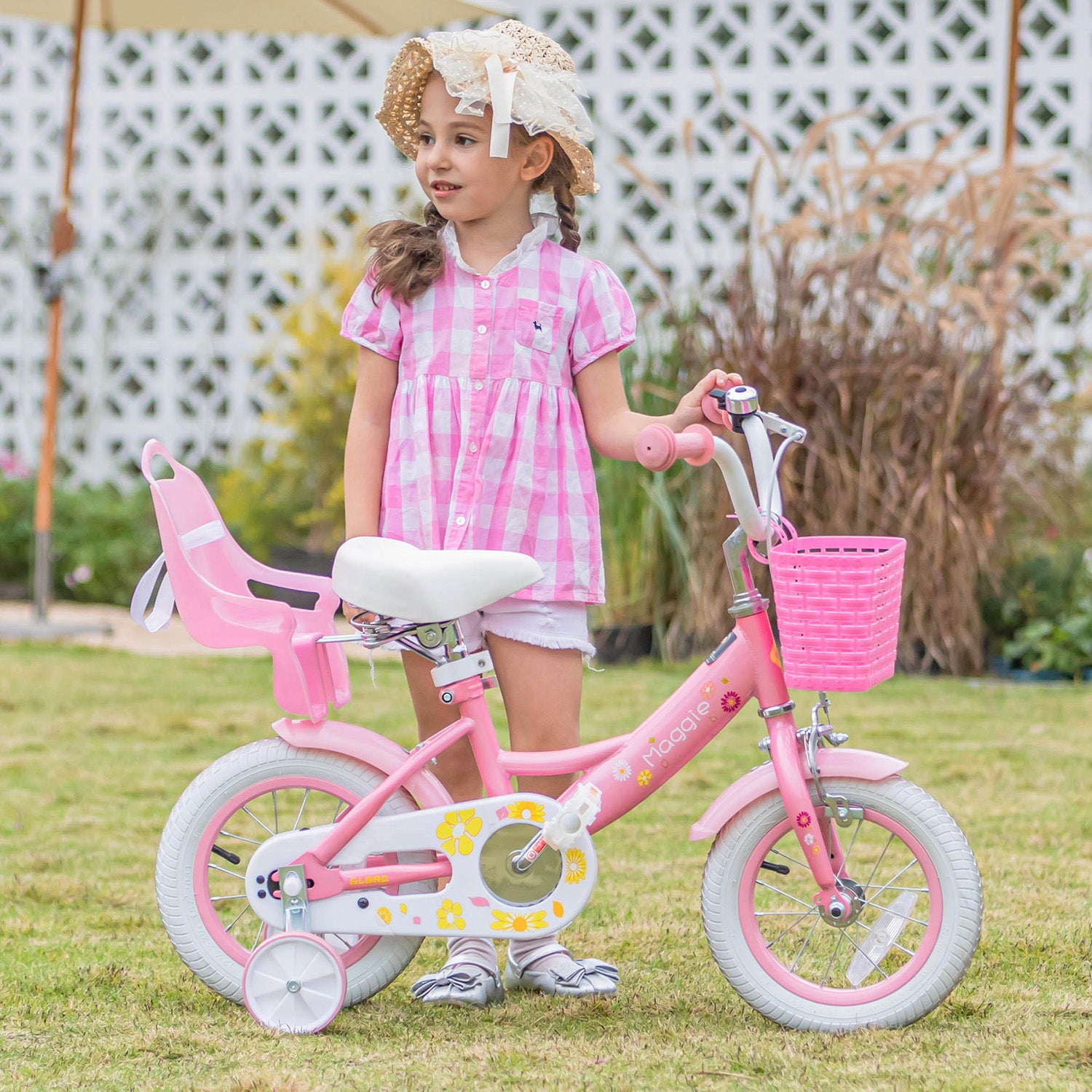 10+ Cute Bikes Glerc Kids Bike with Training Wheels and – GlercBikesUK
