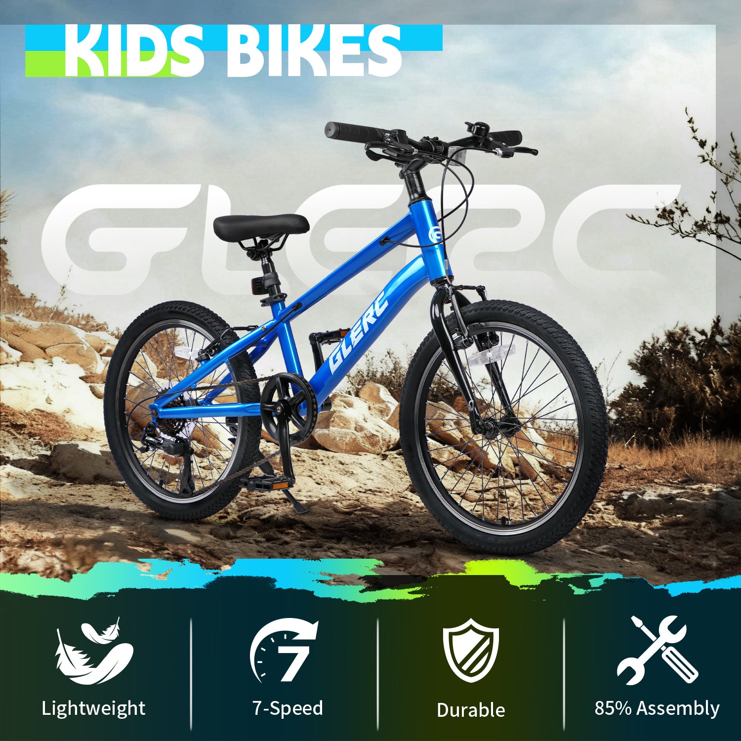 Glerc 24 inch bike - Mesa
