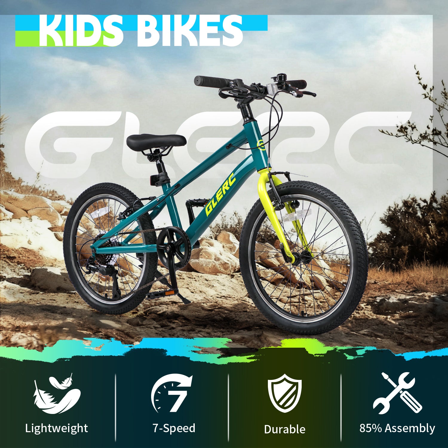 Glerc 24 inch bike - Mesa