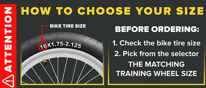 Kids Bike Training Wheels