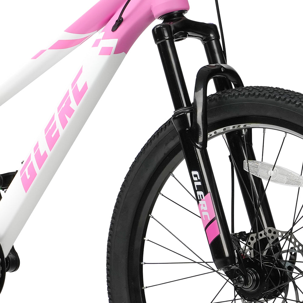 Glerc 24" Kids Mountain Bike with Shimano 7-Speed & Disc Brakes - Apex