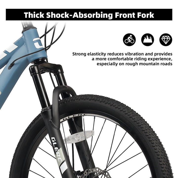 Glerc Skyline 24" Kids Mountain Bike for boys girls