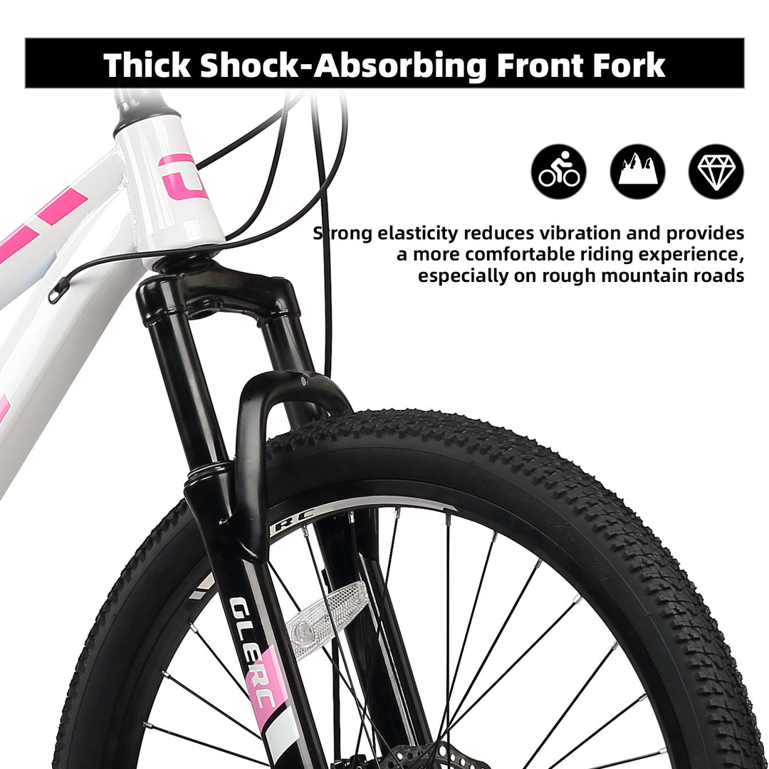 Glerc Skyline 24" Kids Mountain Bike for boys girls