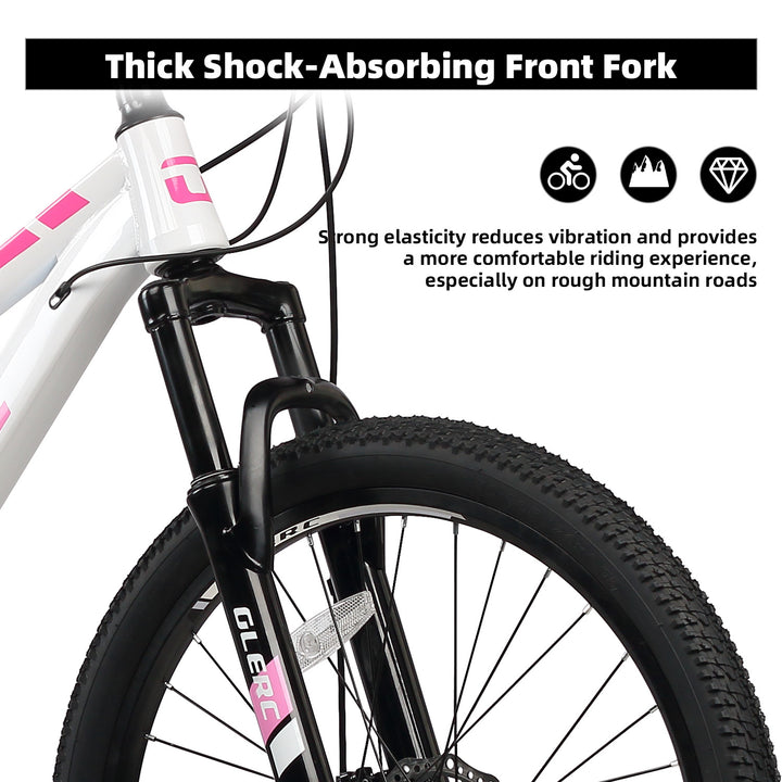Glerc Skyline 24" Kids Mountain Bike for boys girls