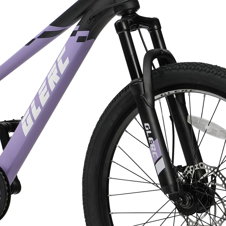 Glerc 24" Kids Mountain Bike with Shimano 7-Speed & Disc Brakes - Apex