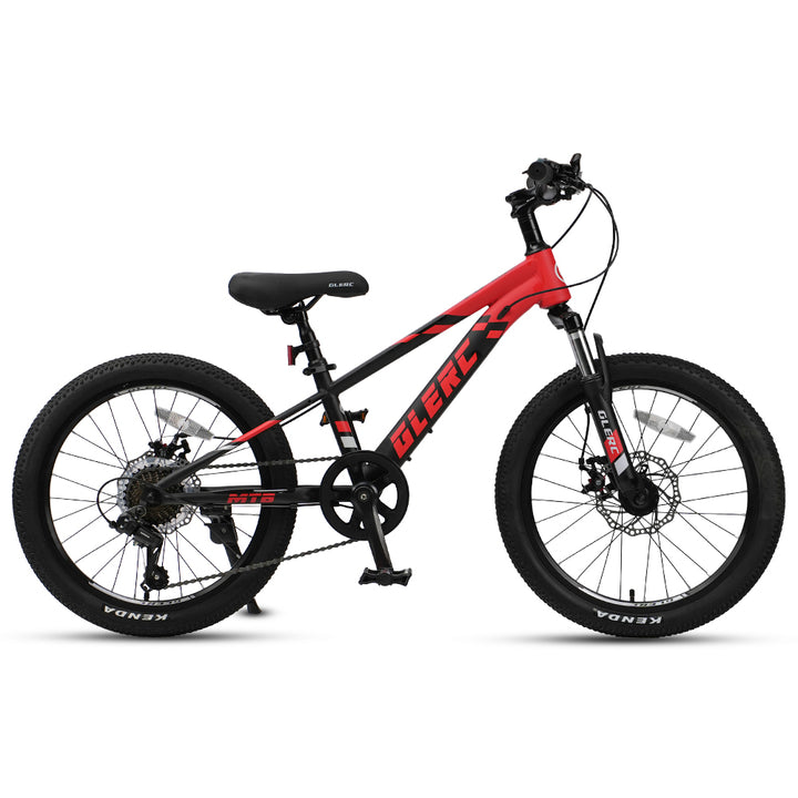 Glerc 20" Kids Mountain Bike with Shimano 7-Speed & Disc Brakes - Apex