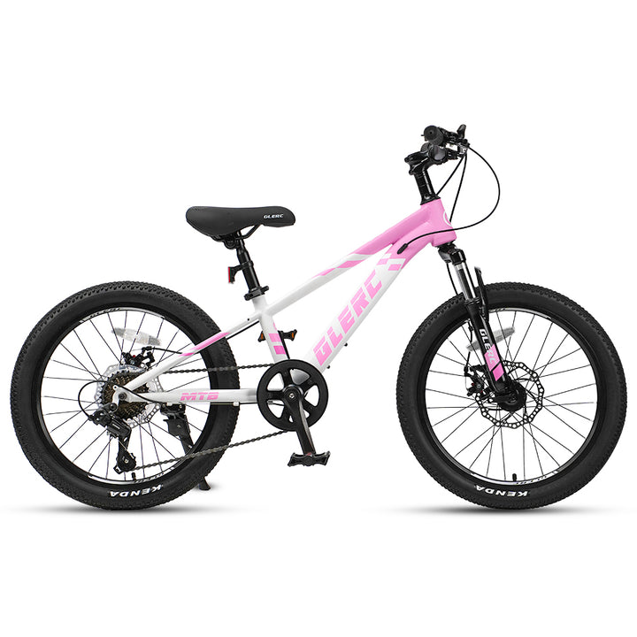 Glerc 20" Kids Mountain Bike with Shimano 7-Speed & Disc Brakes - Apex