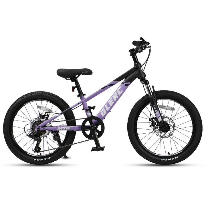 Glerc 20" Kids Mountain Bike with Shimano 7-Speed & Disc Brakes - Apex