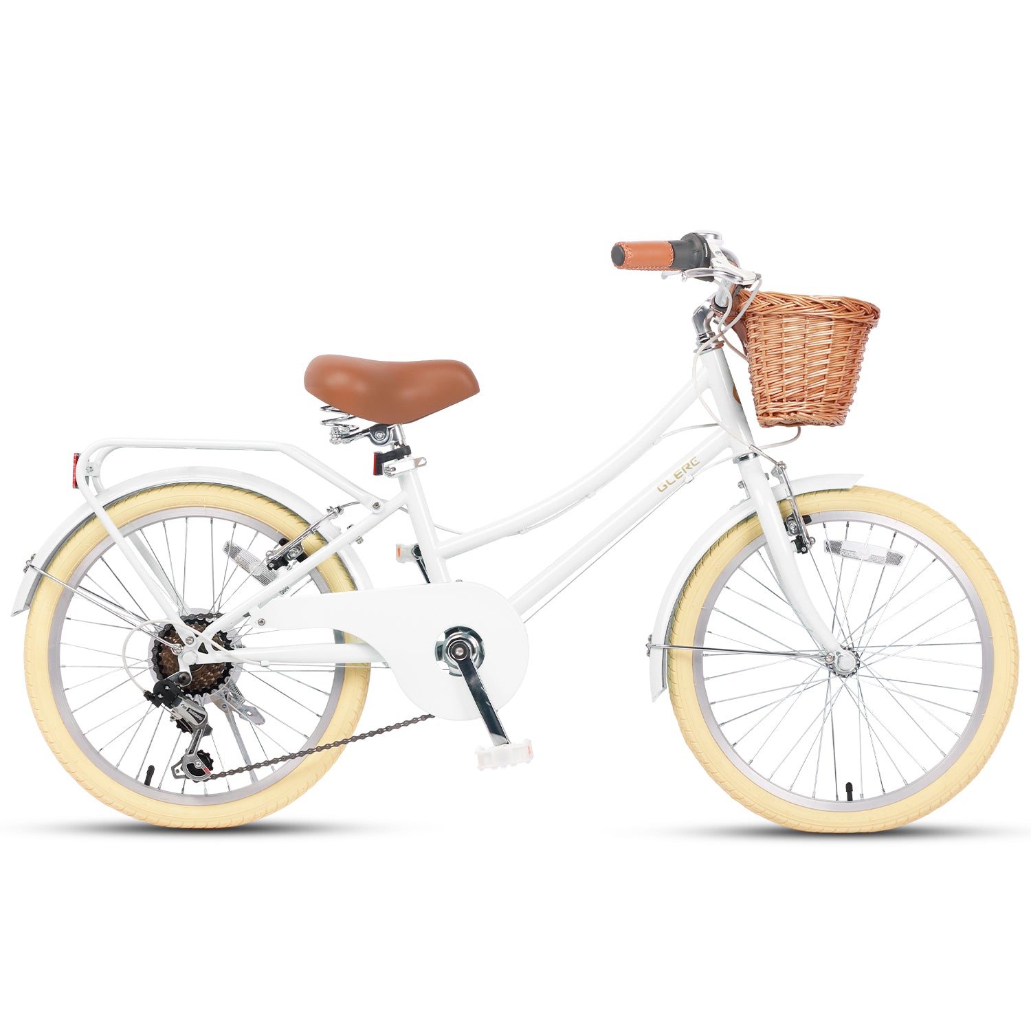 Glerc Girls Hybrid Bike with Rack - Ages 7-10 – GlercBikesUK